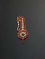 Elephant-Shaped Turban Ornament (jigha), Gold, set with rubies, diamonds, emeralds
